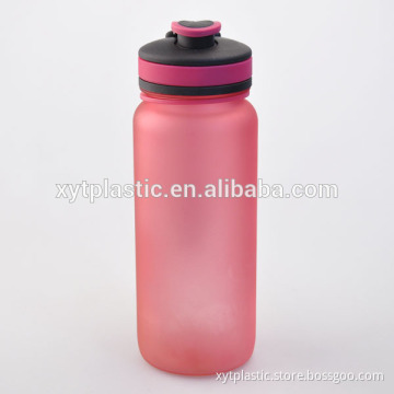 tritan drinking bottle with high quality,frosting surface with carrying lanyard